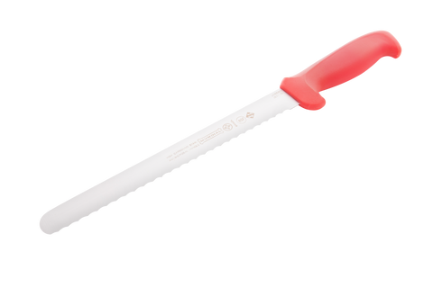 Mundial R5627-10E Utility Knife Slicing Serrated Edge 5600 Series 10 inches Red
