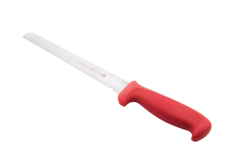Mundial R5627-10E Utility Knife Slicing Serrated Edge 5600 Series 10 inches Red