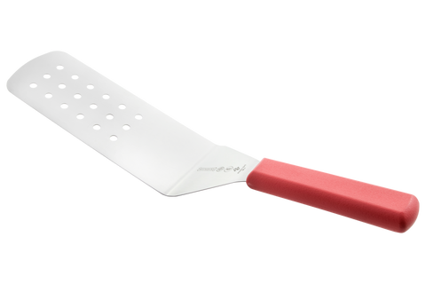 Mundial R5681 Perforated Turner 5600 Series 8x3 inches Red