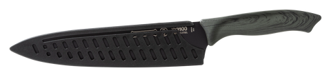 Mundial VX9900-5 Black Knife Set With Black Handle 5 Piece Plastic Blade Protectors