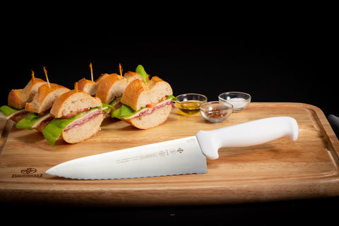 Mundial 5610-8E BR RF Bread Serrated Knife 5600 Series 8 inches White