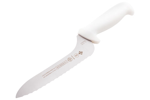 Mundial W5620-7E Sandwich Knife Offset- Serrated Edge 5600 Series 7 inches White