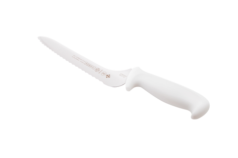 Mundial 5620-9E BR RF Sandwich Knife Offset Serrated Edge 5600 Series 9 inches White