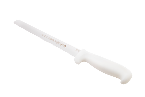 Mundial 5627-10E BR RF Serrated Slicing Knife 5600 Series 10 inches White