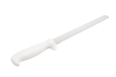 Mundial 5627-10E BR RF Serrated Slicing Knife 5600 Series 10 inches White