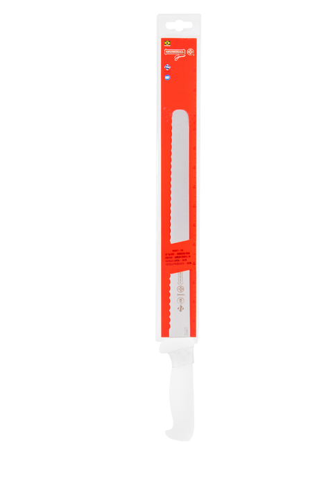 Mundial 5627-12E BR RF Serrated Slicing Knife 5600 Series 12 inches White