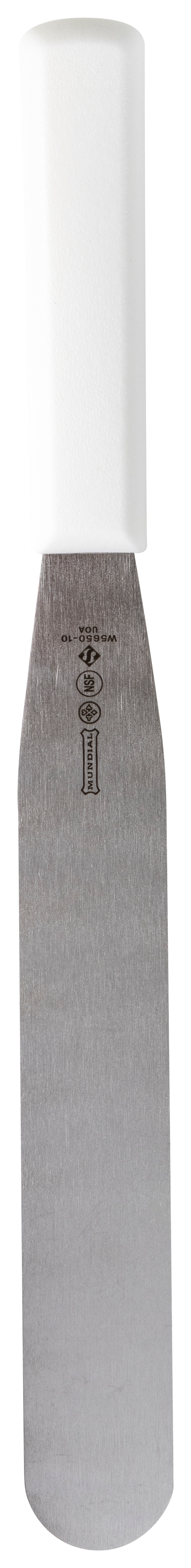 Mundial W5650-10 Icing Spatula 5600 Series 10 inches White