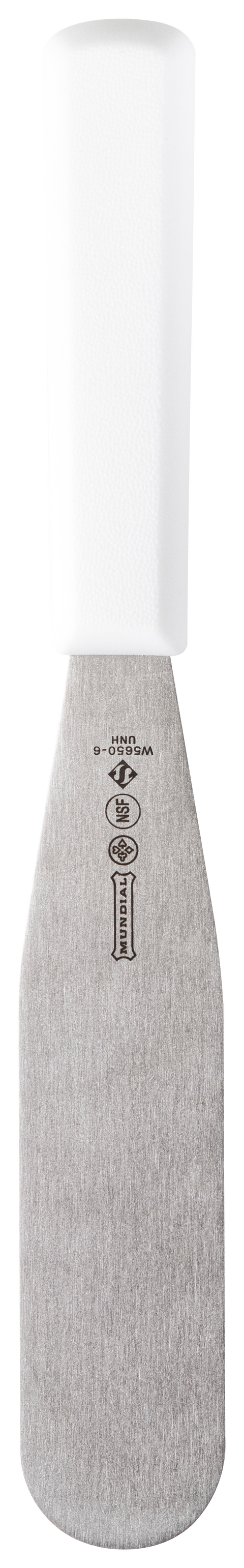 Mundial W5650-6 Icing Spatula 5600 Series 6 inches White
