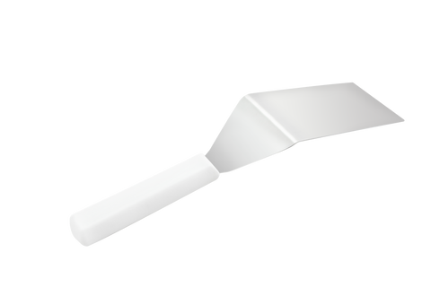 Mundial W5685 Professional Square-End Turner 5600 Series 6x3 inches White