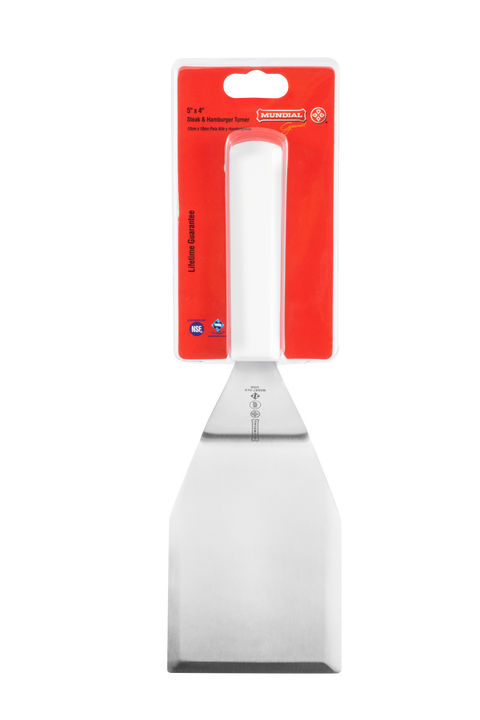 Mundial W5687 Steak and Hamburger Turner 5600 Series 5x4 inches White