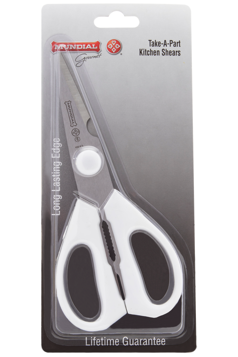 Mundial W656 Take-A-Part Kitchen Shears White