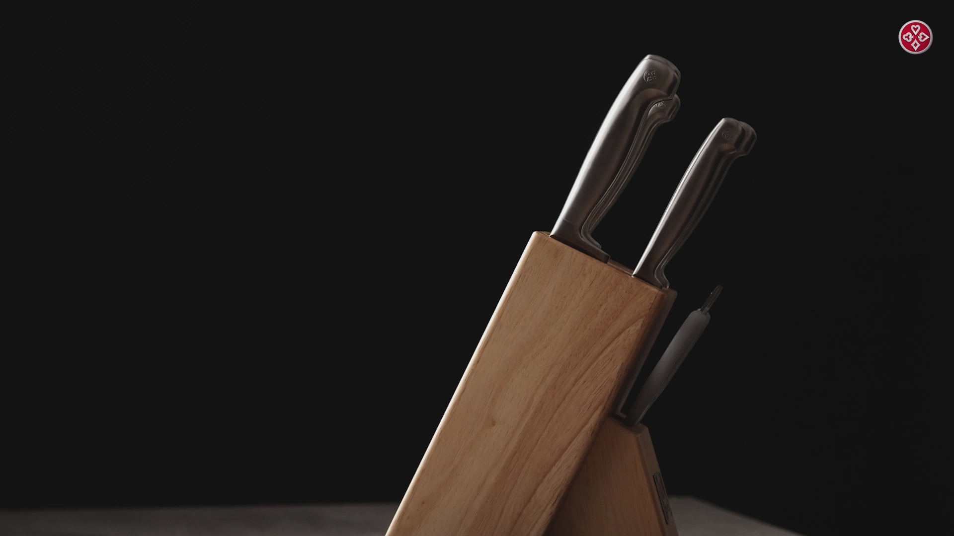 Mundial 4100-7 Knife Set With Wood Block Future Series 7-Piece